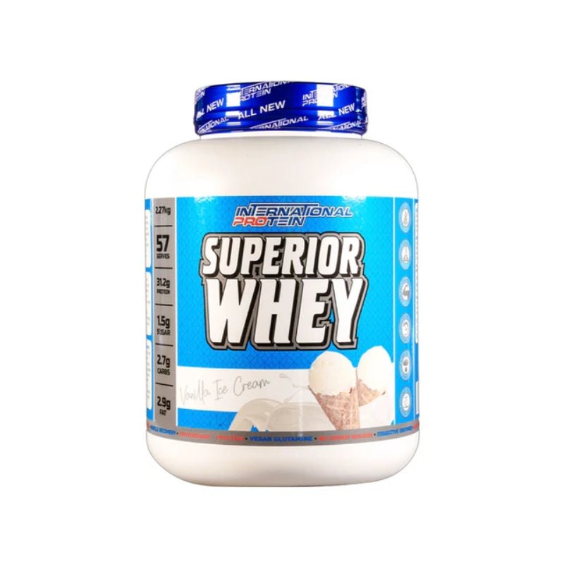 International Protein Superior Whey 2.27kg - Vanilla