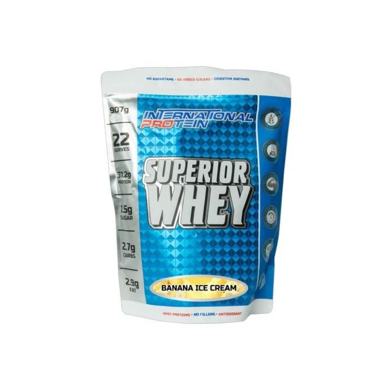 International Protein Superior Whey 907g - Banana