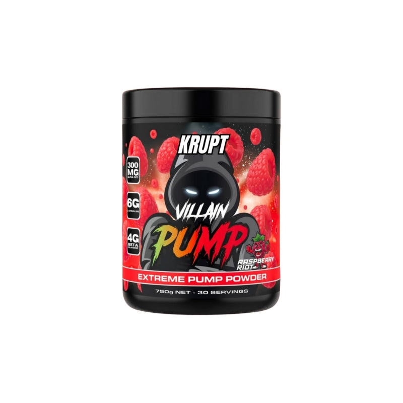 KRUPT Villain Pump Raspberry Riot
