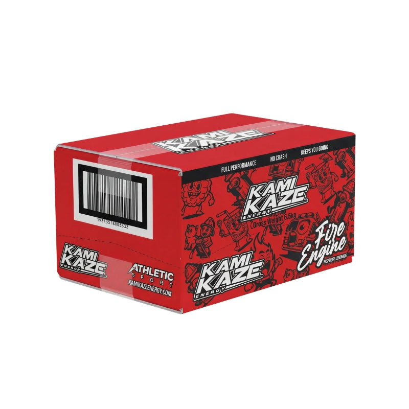 Athletic Sports Kamikaze Energy RTD 500ml Case - Fire Engine