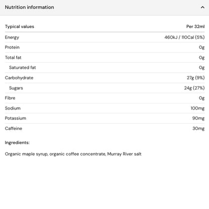 Maple Movement Sap Coffee 34ml Gel