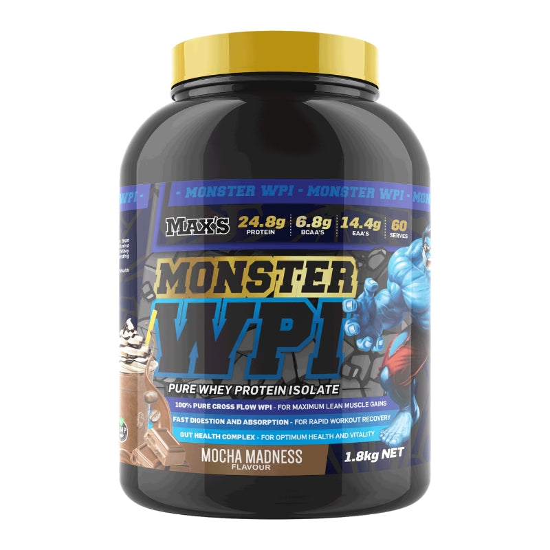 Maxs Supplements Monster WPI 1.8kg Mocha Madness