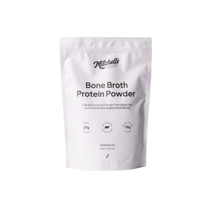 Mitchells Nutrition Bone Broth Protein Powder 500g Unflavoured