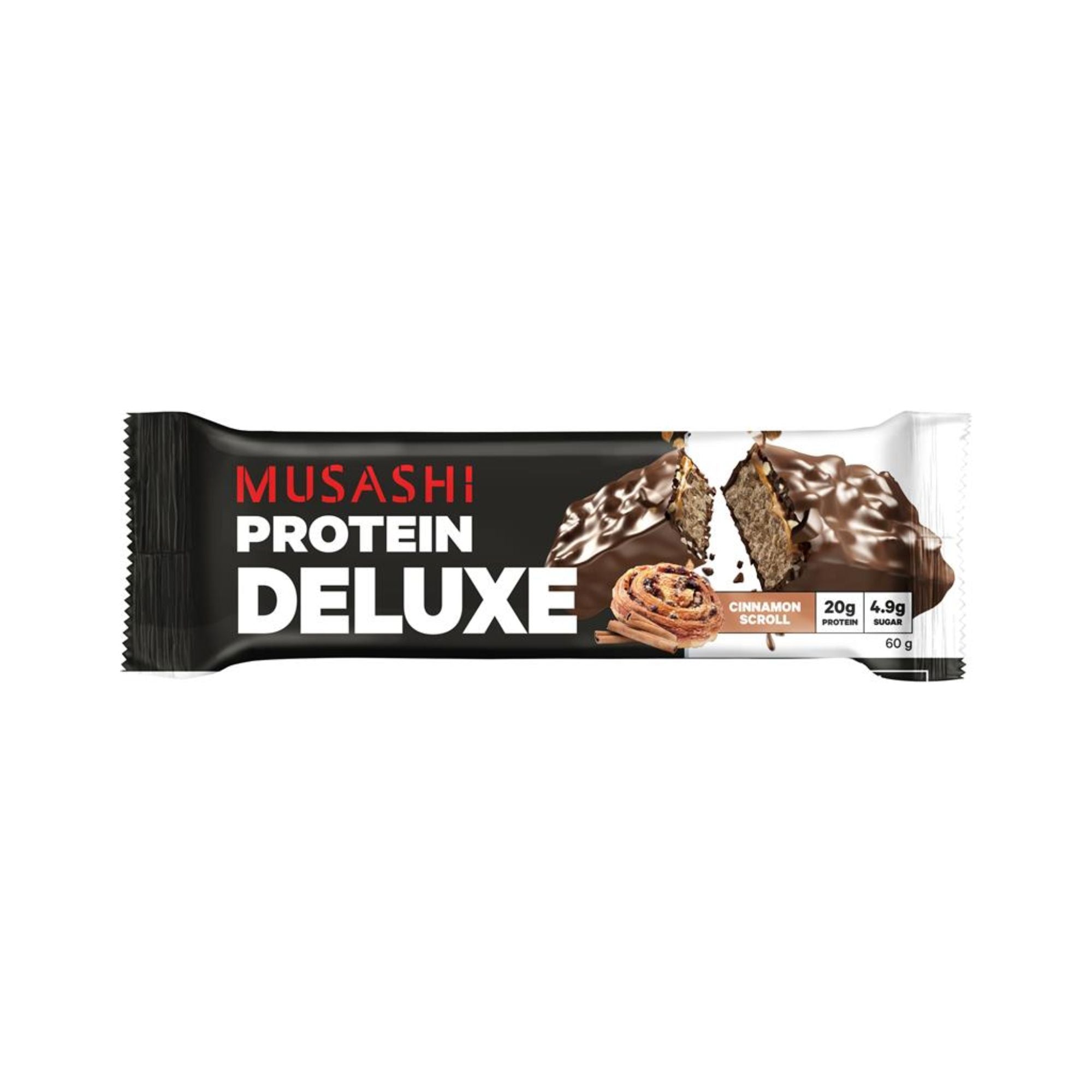 Musashi Protein Deluxe Bar - Cinnamon Scroll