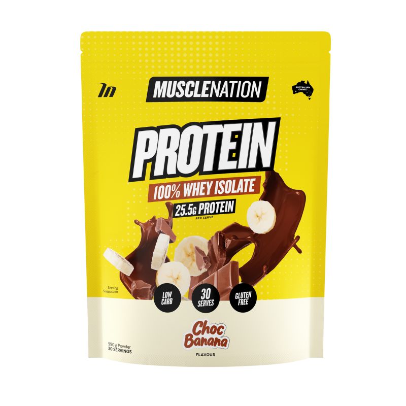 Muscle Nation Whey Protein Isolate Choc Banana