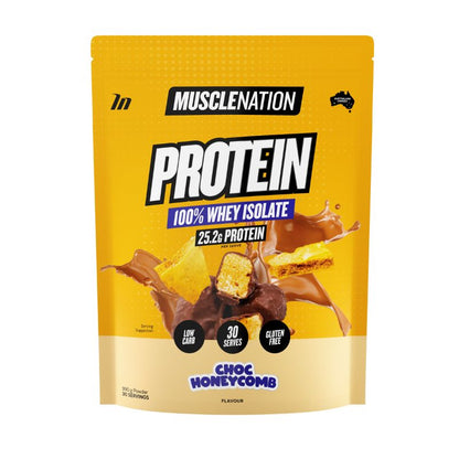 Muscle Nation Whey Protein Isolate Choc Honeycomb