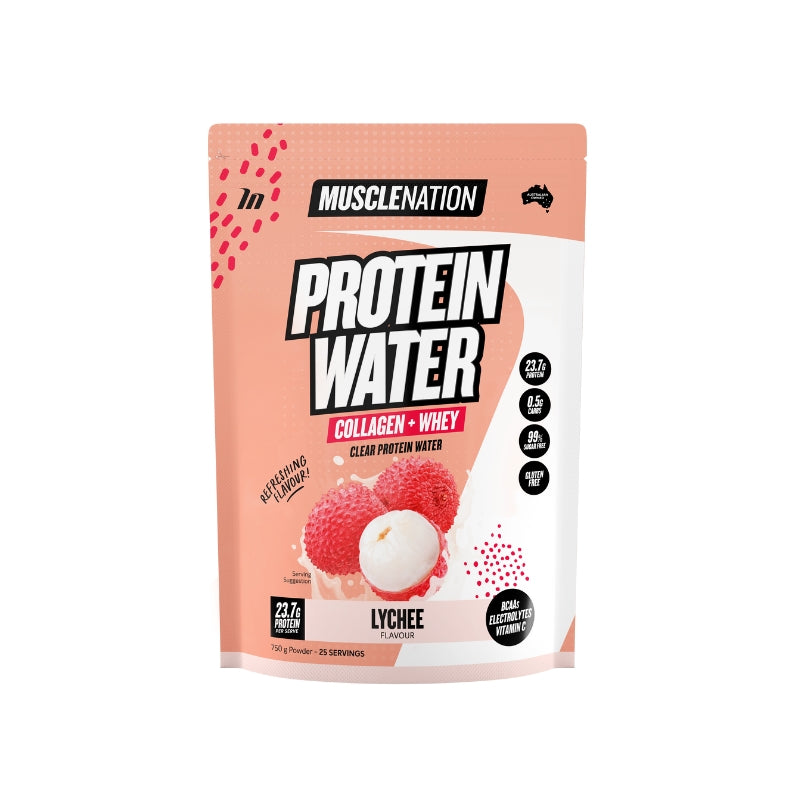 Muscle Nation Protein Water - Lychee