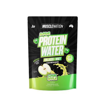 Muscle Nation Protein Water - Sour Apple