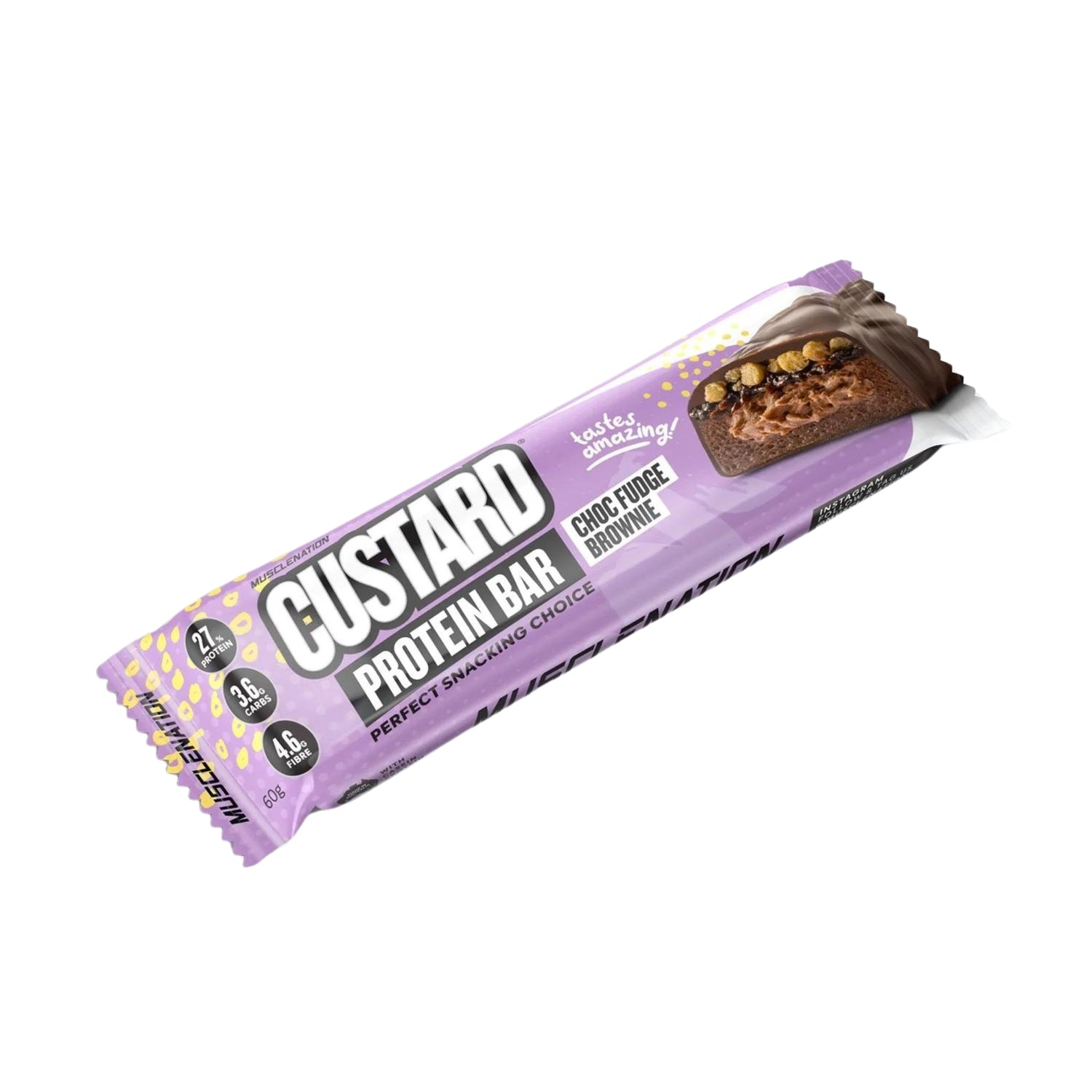 Muscle Nation Custard Protein Bar