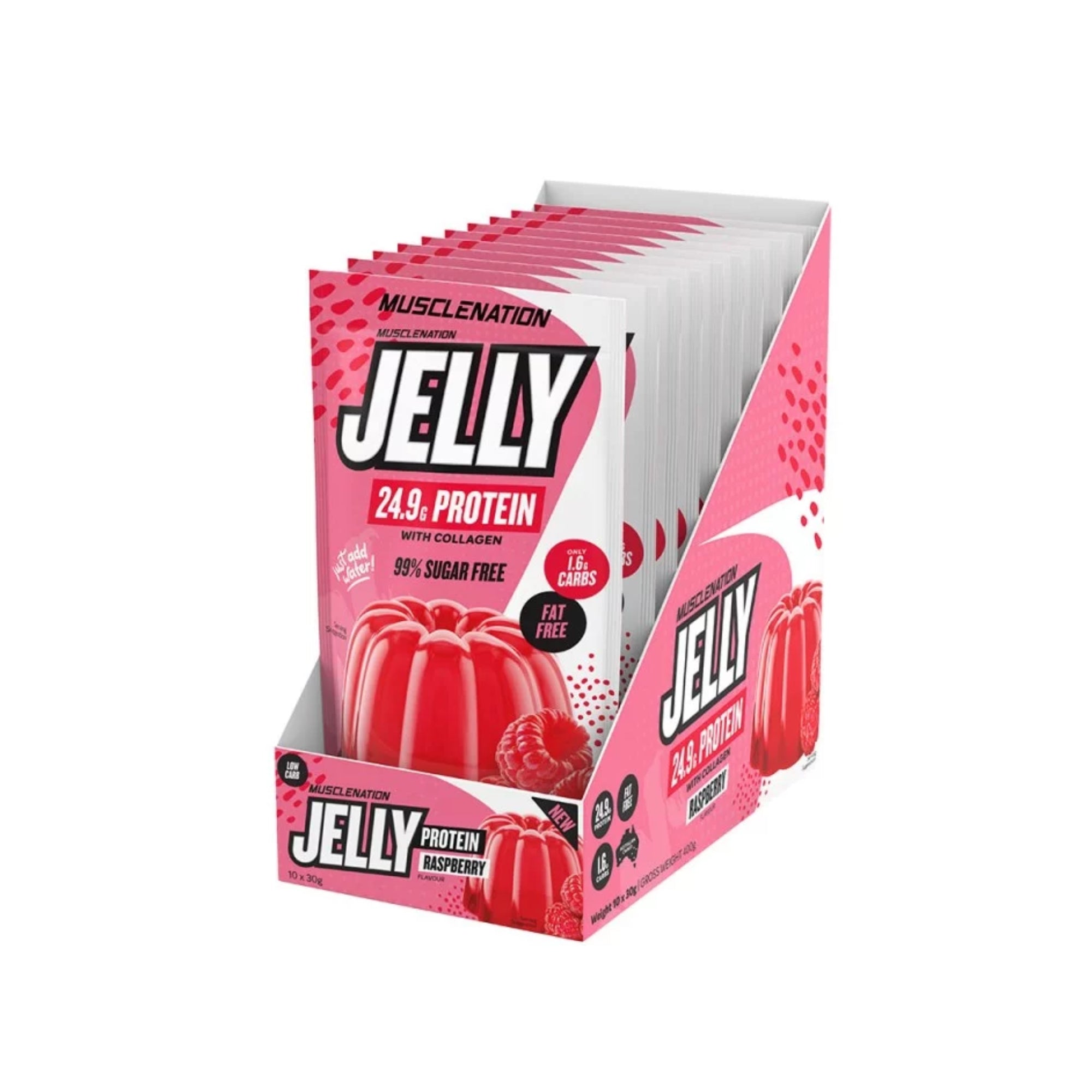 Muscle Nation Jelly Box - Raspberry