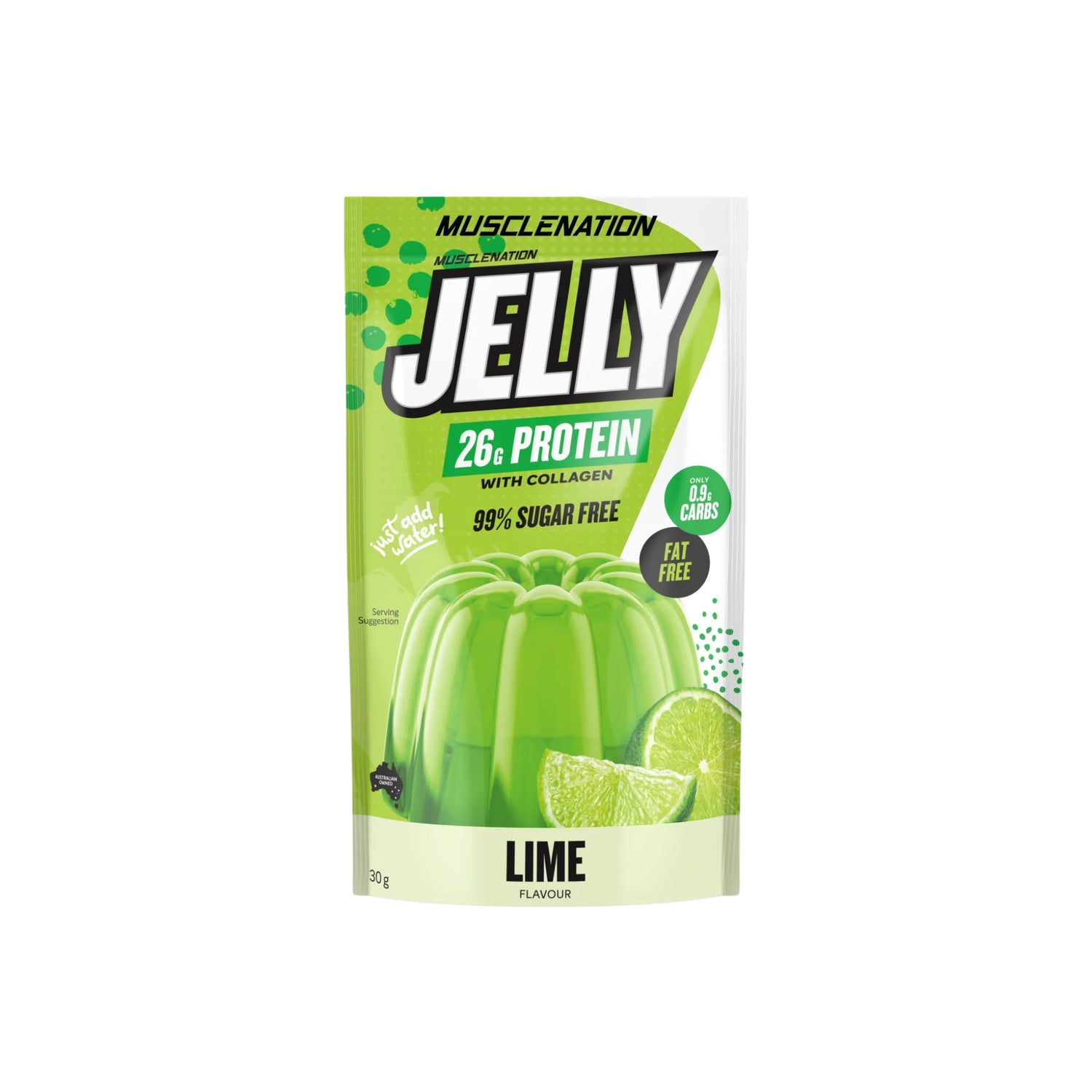 Muscle Nation Jelly Sachet - Lime