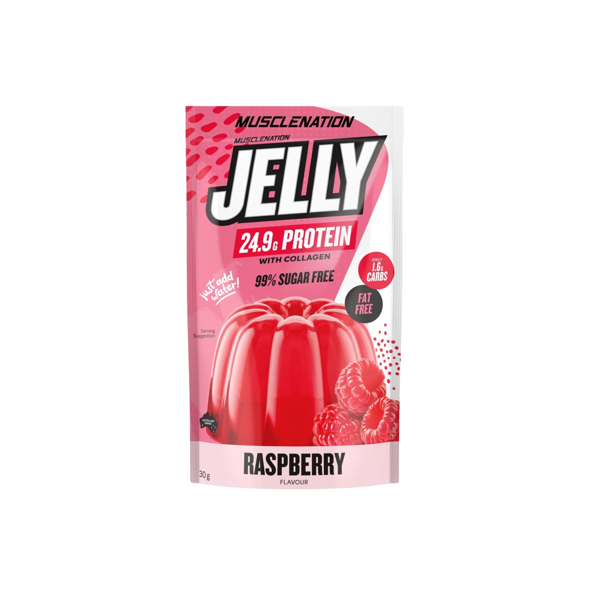 Muscle Nation Jelly Sachet - Raspberry