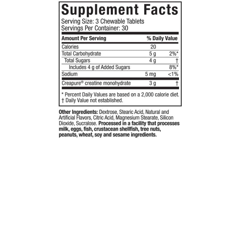 Muscletech Creatine Chews