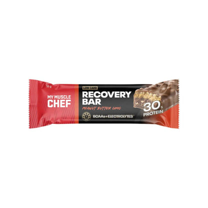 My Muscle Chef Recovery Bar 55g - Peanut Butter Choc