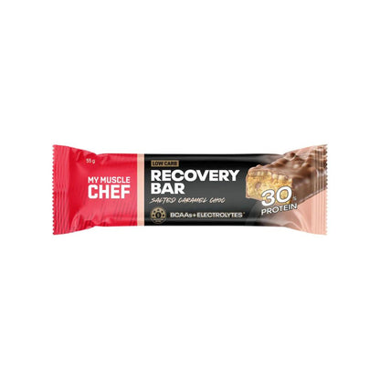 My Muscle Chef Recovery Bar 55g - Calted Caramel Choc