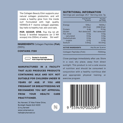 Naked Harvest Pure Marine Collagen