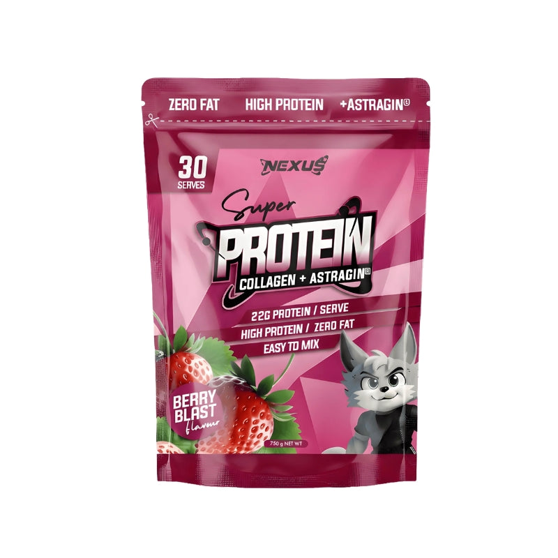 Nexus Super Protein - Collagen Berry Blast