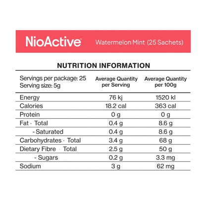 NioActive Focus Plus Sachets NIP