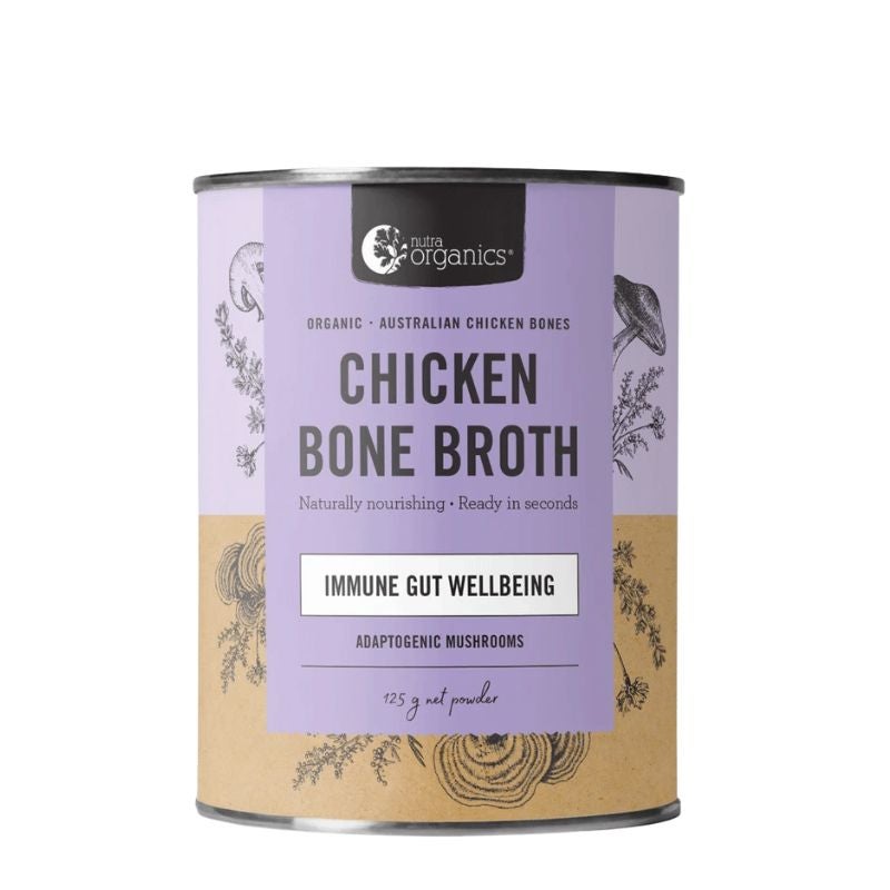 Nutra Organics Chicken Bone Broth - Mushrooms