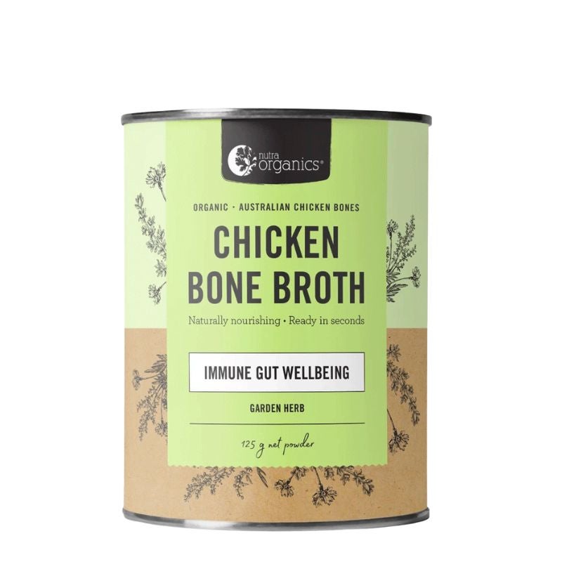 Nutra Organics Chicken Bone Broth - Garden Herb