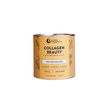 Nutra Organics Collagen Beauty 225g Caramel