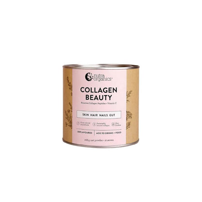Nutra Organics Collagen Beauty 225g Unflavoured