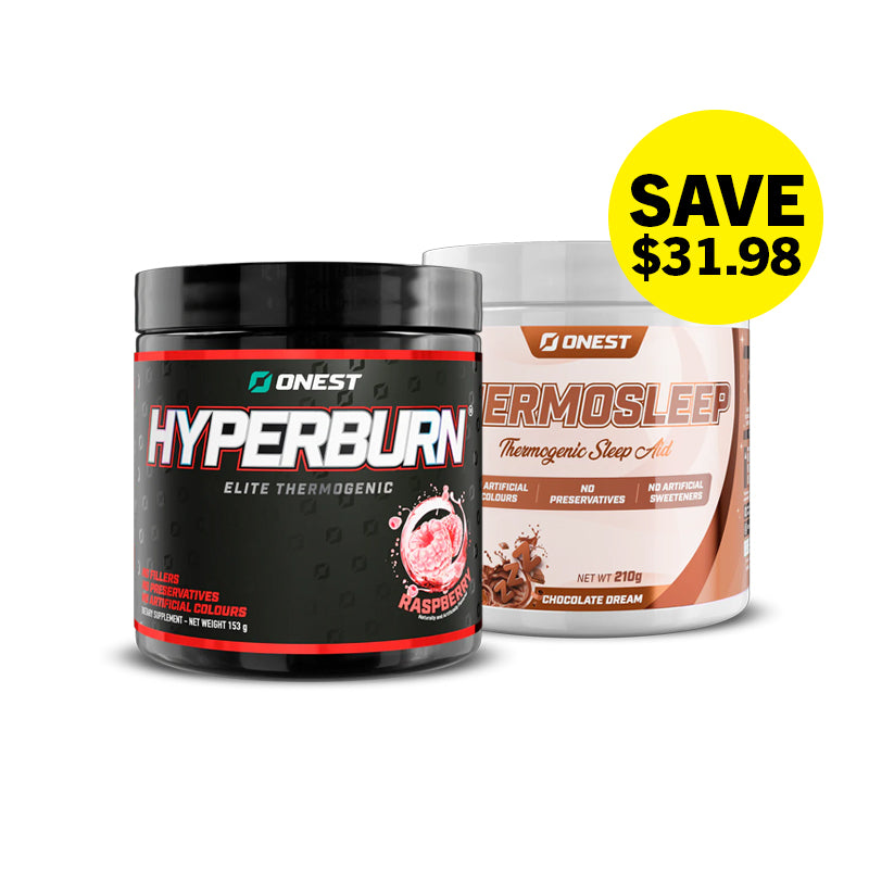 SAVE $31.98 ONEST Hyperburn + Thermosleep Bundle