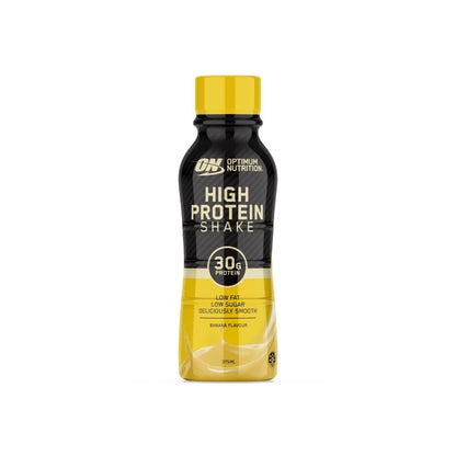 Optimum Nutrition High Protein Shake 375ml RTD - Banana Single