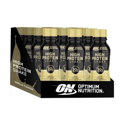 Optimum Nutrition High Protein Shake 375ml RTD - Vanilla Case
