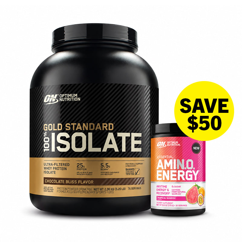 Optimum Nutrition Isolate &amp; Amino Energy Bundle