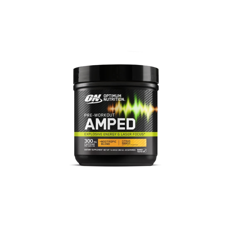 Optimum Nutrition Amped - Citrus Mango