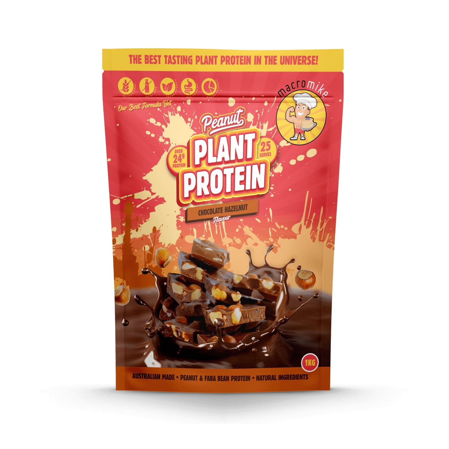 Peanut Plant Protein-Chocolate Hazelnut