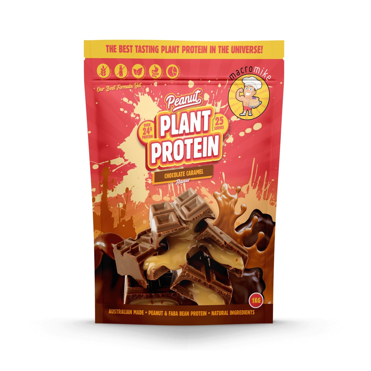 Peanut Plant Protein - Chocolate Caramel