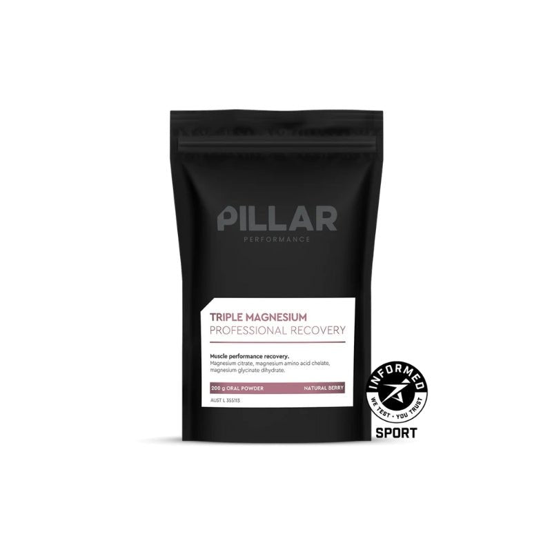 Pillar Triple Magnesium Professional Recovery 200g Natural Berry