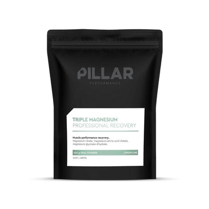 Pillar Triple Magnesium Professional Recovery 400g Lemon Lime