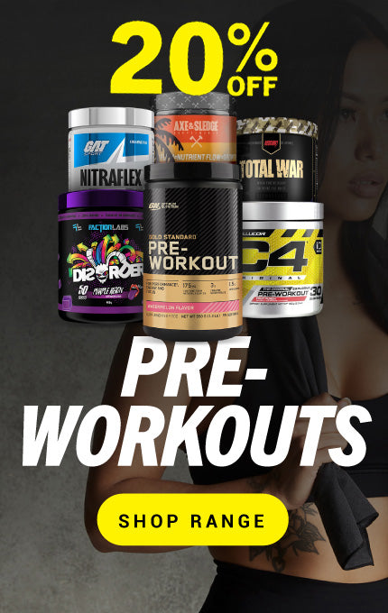Pre Workout Collection Web Banner