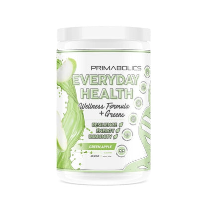 Primabolics Everyday Health Wellness Formula + Greens - 40 serve Green Apple