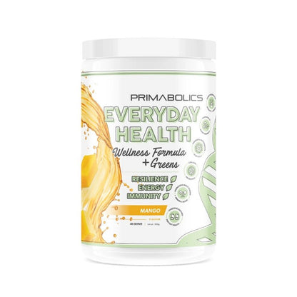 Primabolics Everyday Health Wellness Formula + Greens - 40 serve Mango