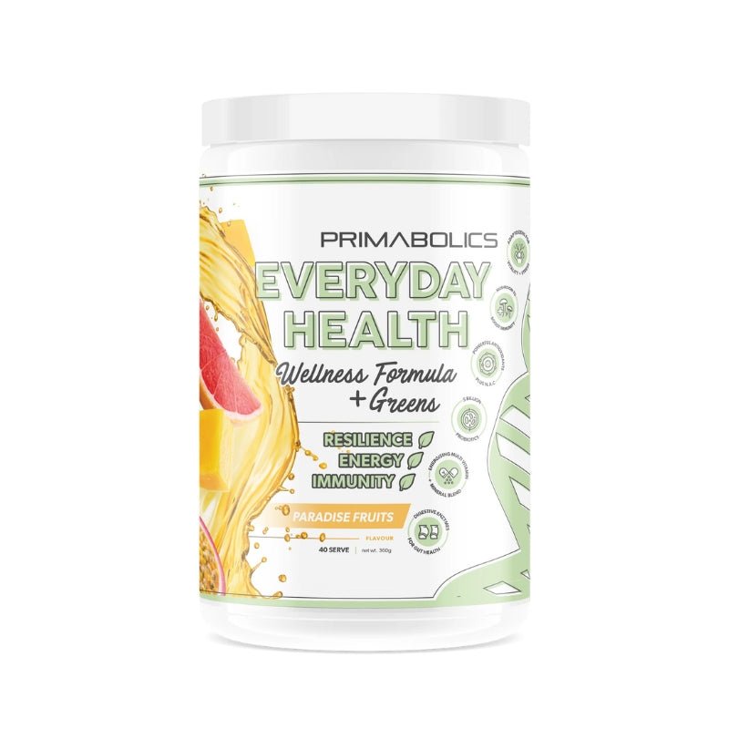 Primabolics Everyday Health Wellness Formula + Greens - 40 serve Paradise Fruits