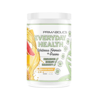 Primabolics Everyday Health Wellness Formula + Greens - 40 serve Paradise Fruits