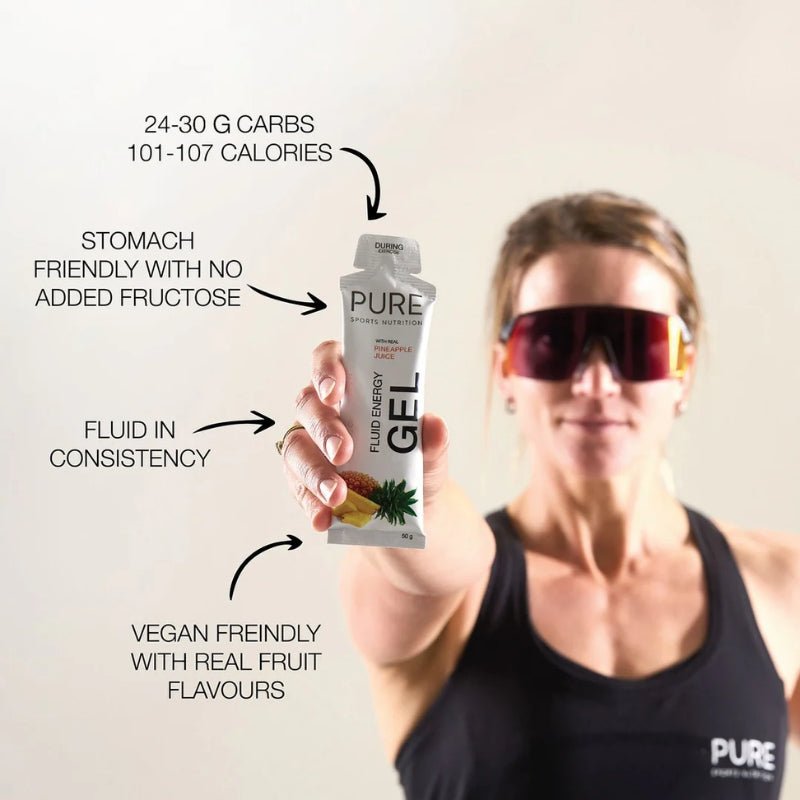 Pure Fluid Energy Gel + Caffeine