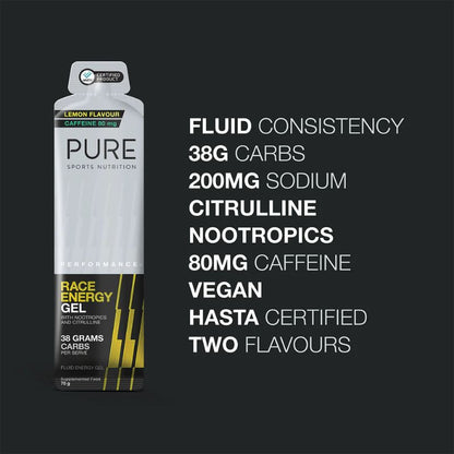 Pure Performance Race Energy Gel 70g