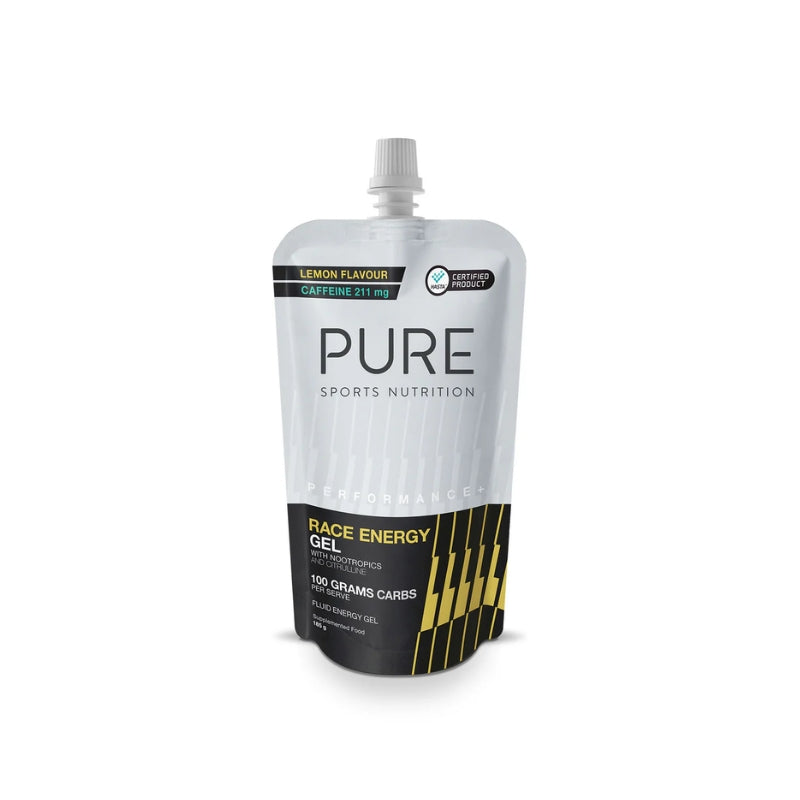 Pure Performance Race Energy Gel 185g + Caffeine