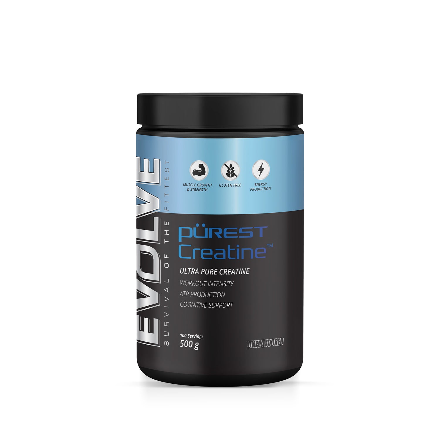 Evolve Purest Creatine Monohydrate