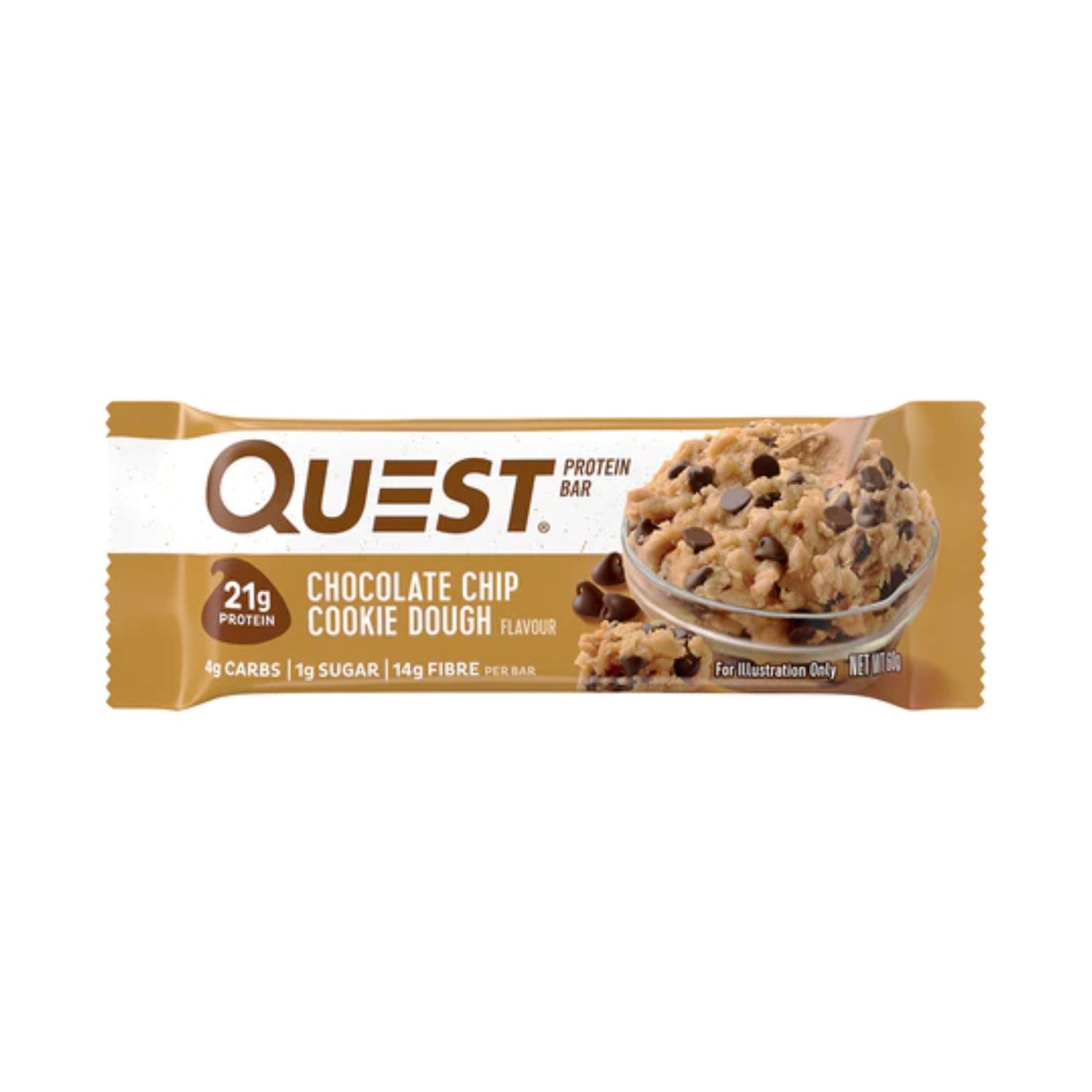 Quest Protein Bar - Choc Chip Cookie Dough