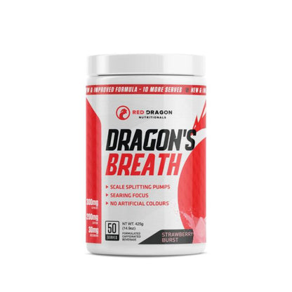 Red Dragon Dragons Breath White