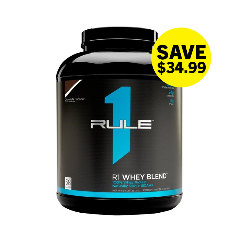 SAVE $34.99 Rule 1 R1 Whey Blend