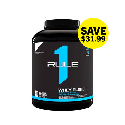 SAVE $31.99 Rule 1 Whey Blend Protein
