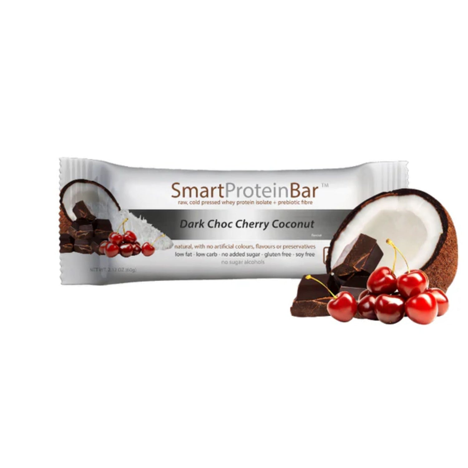 Smart Diet Solutions Smart Protein Bar - Dark Choc Cherry
