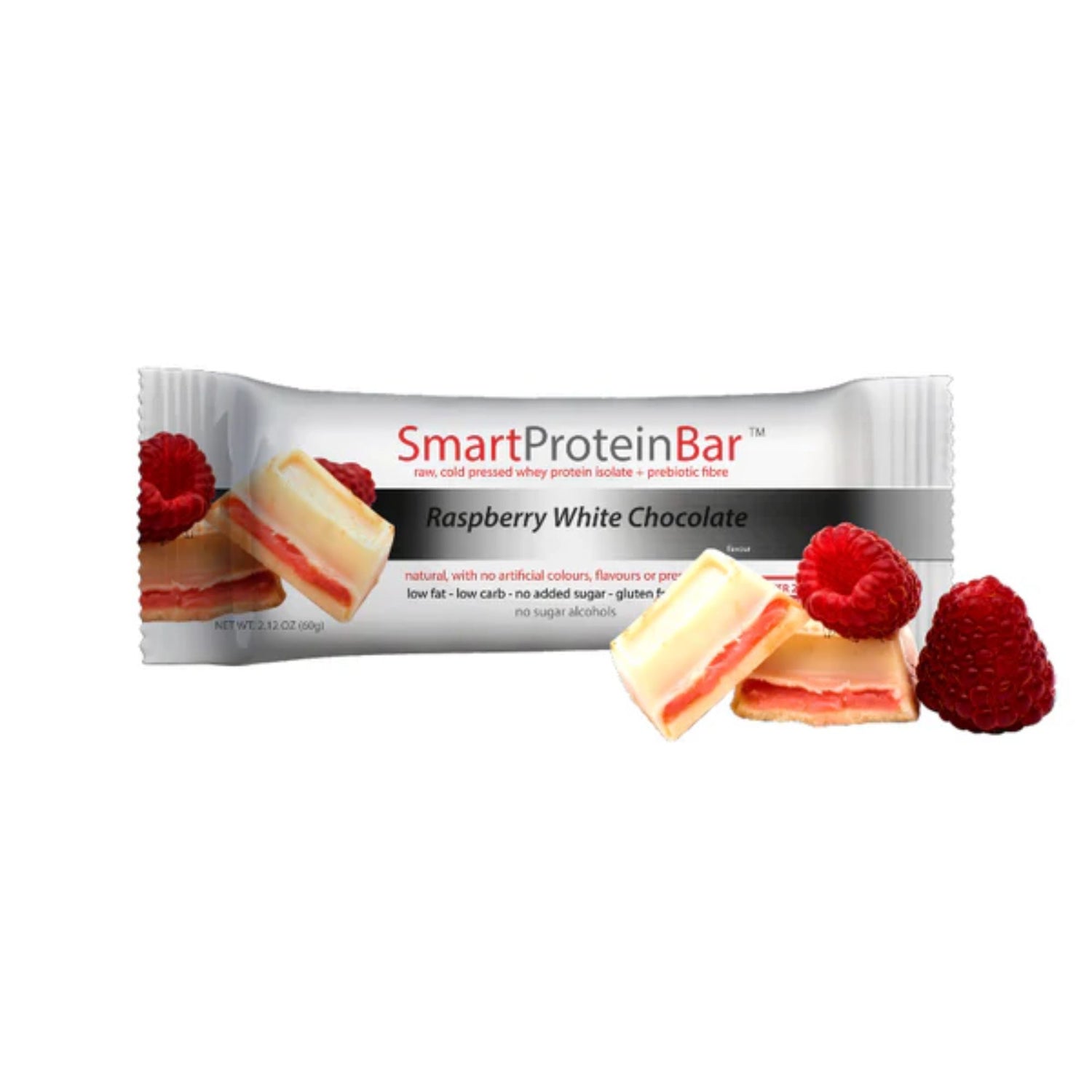 Smart Diet Solutions Smart Protein Bar - Raspberry White Choc